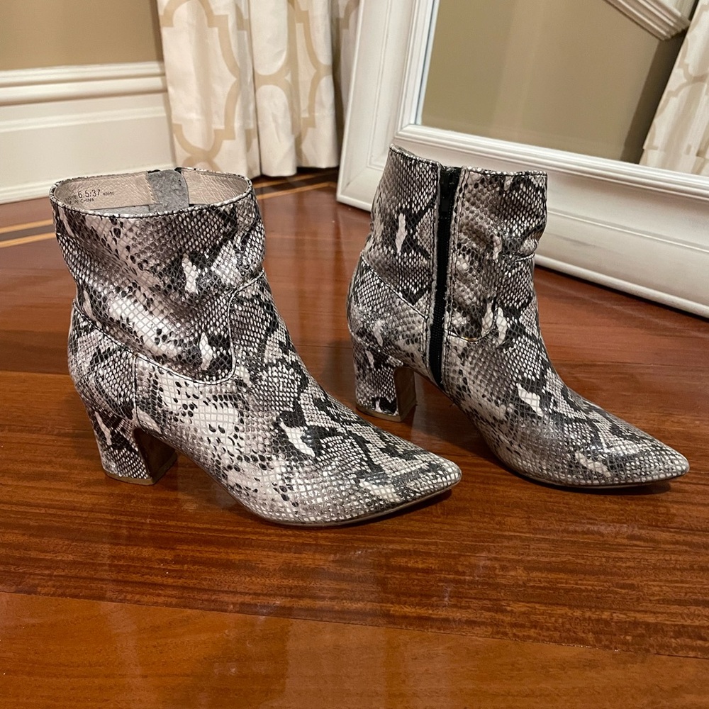 Chinese Laundry Snake Bootie